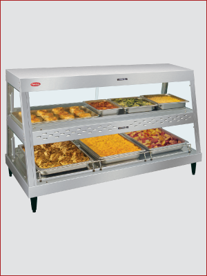 Glo-Ray Heated Display Case