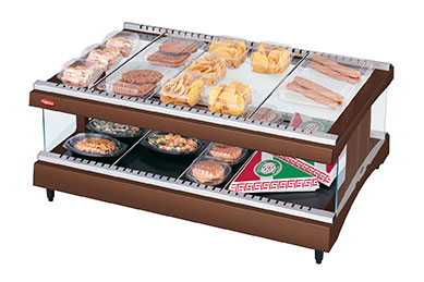 GR3SDH Glo-Ray Heated Glass Merchandising Warmer