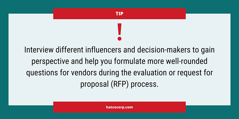 Purchasing Perspective Tip